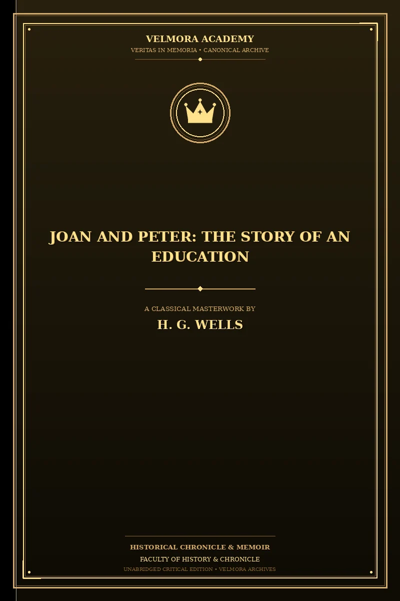 Cover of Joan and Peter: The Story of an Education