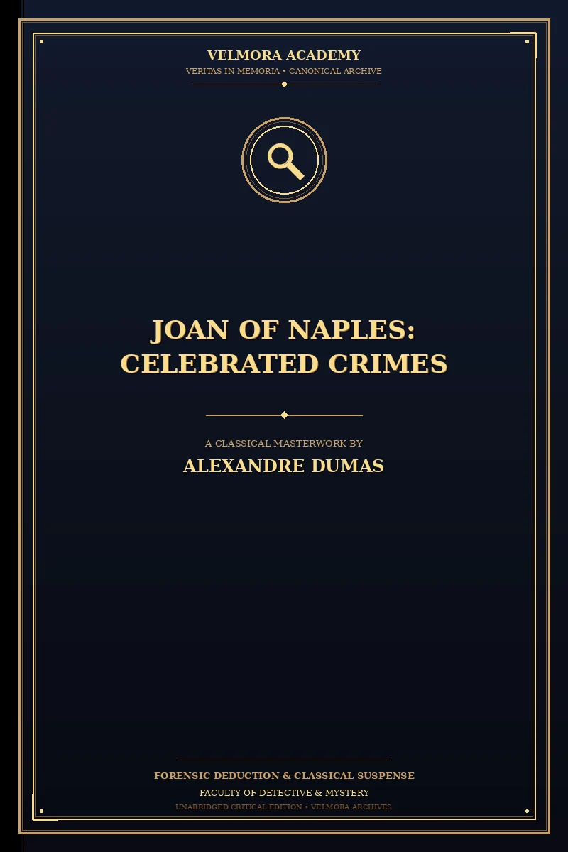 Cover of Joan of Naples: Celebrated Crimes
