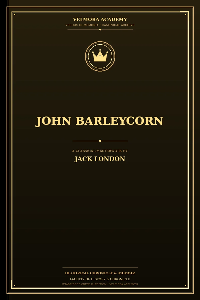 Cover of John Barleycorn
