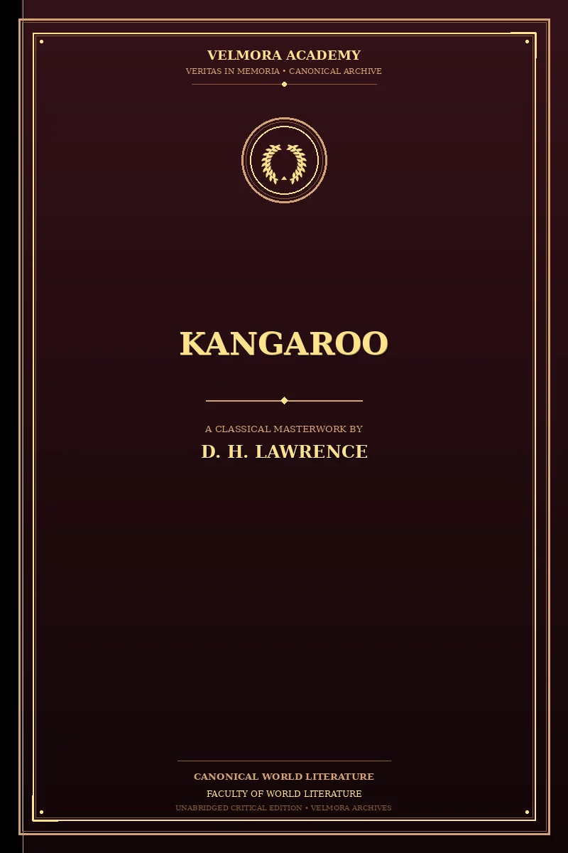 Cover of Kangaroo