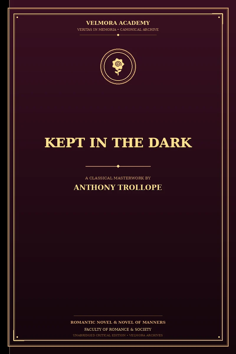 Cover of Kept in the Dark