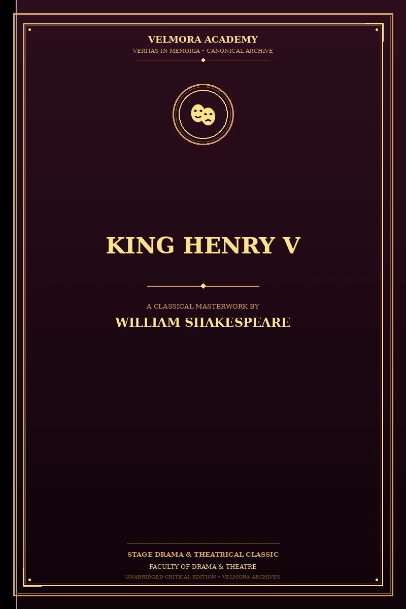 Cover of King Henry V