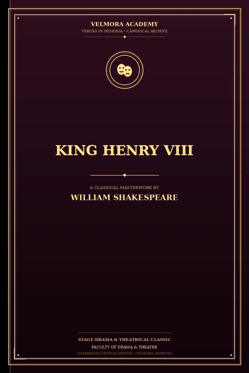 Cover of King Henry VIII