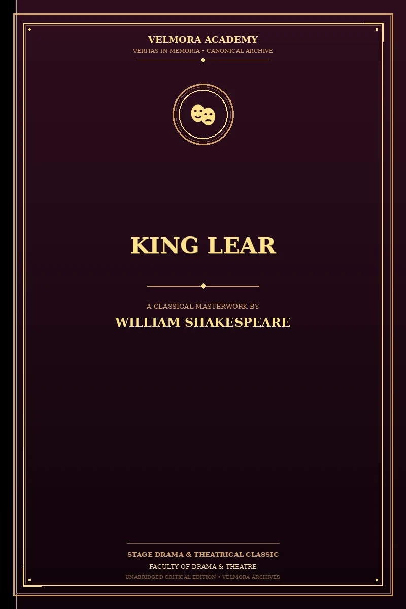 Cover of King Lear
