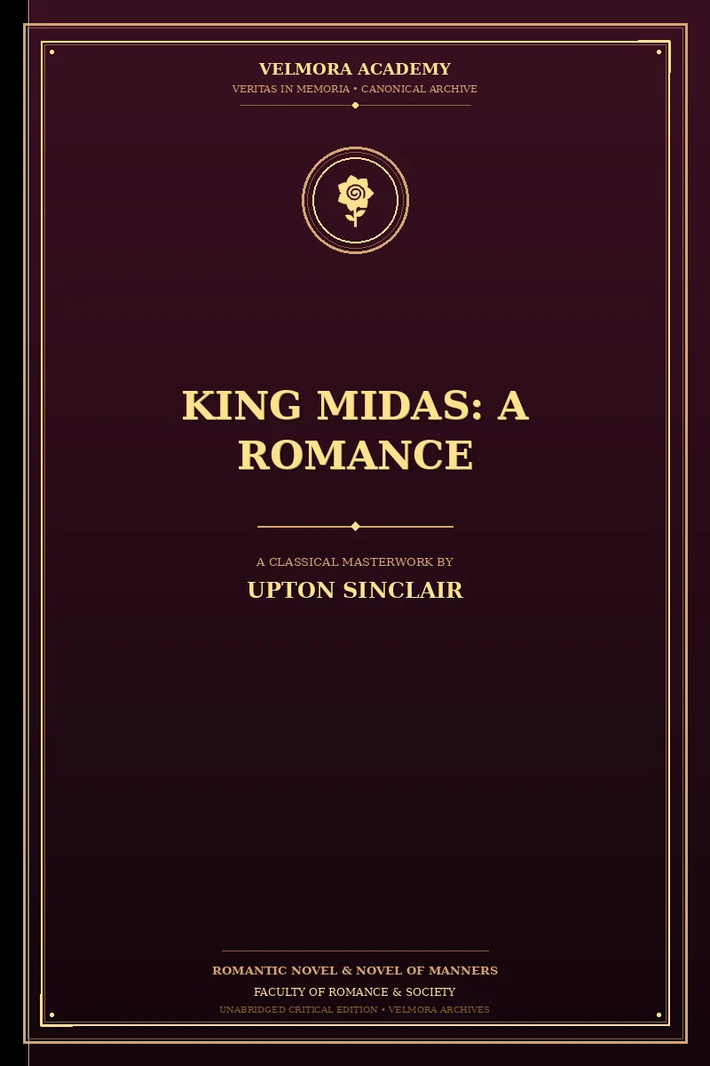 Cover of King Midas: a Romance