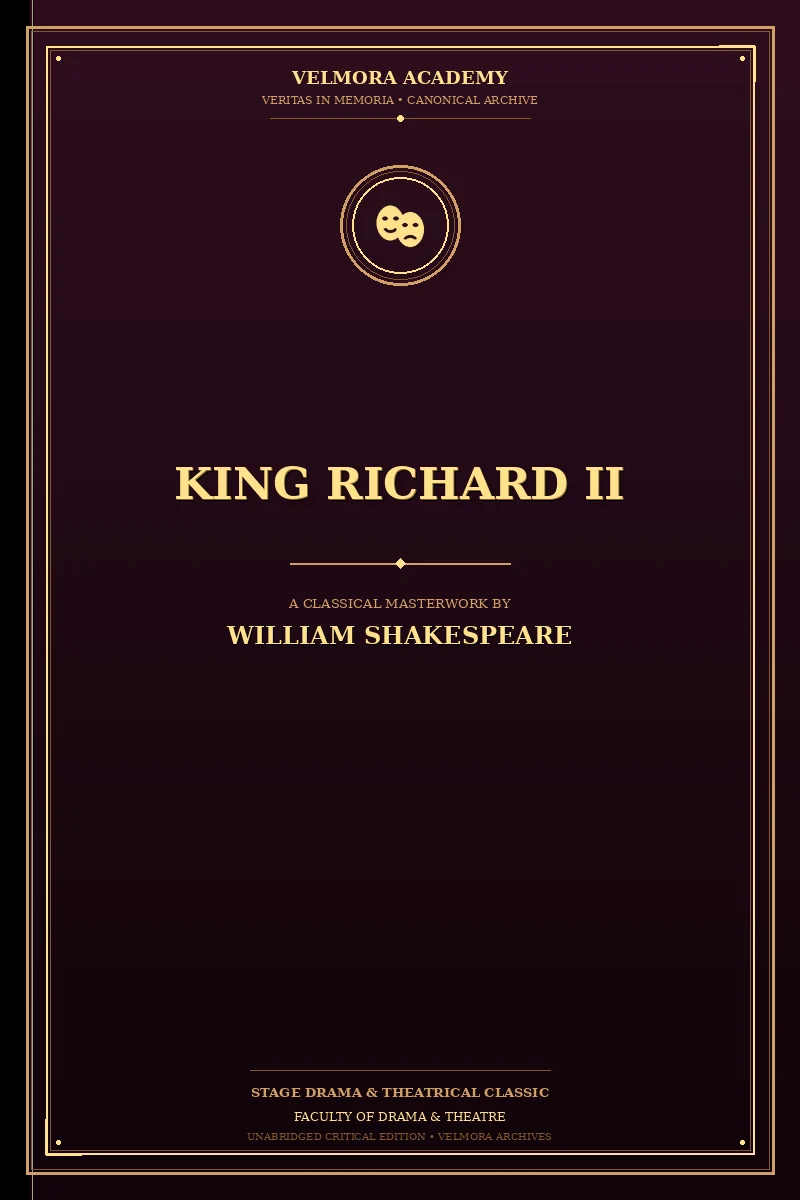 Cover of King Richard II
