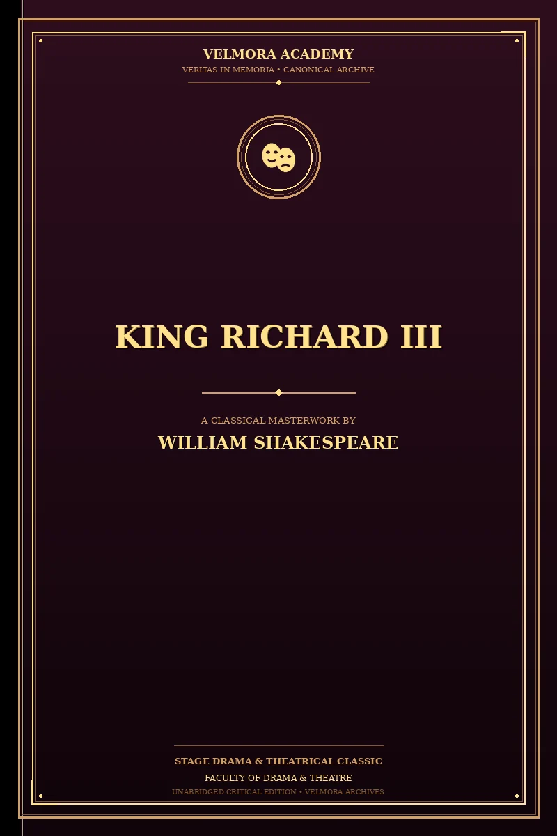 Cover of King Richard III
