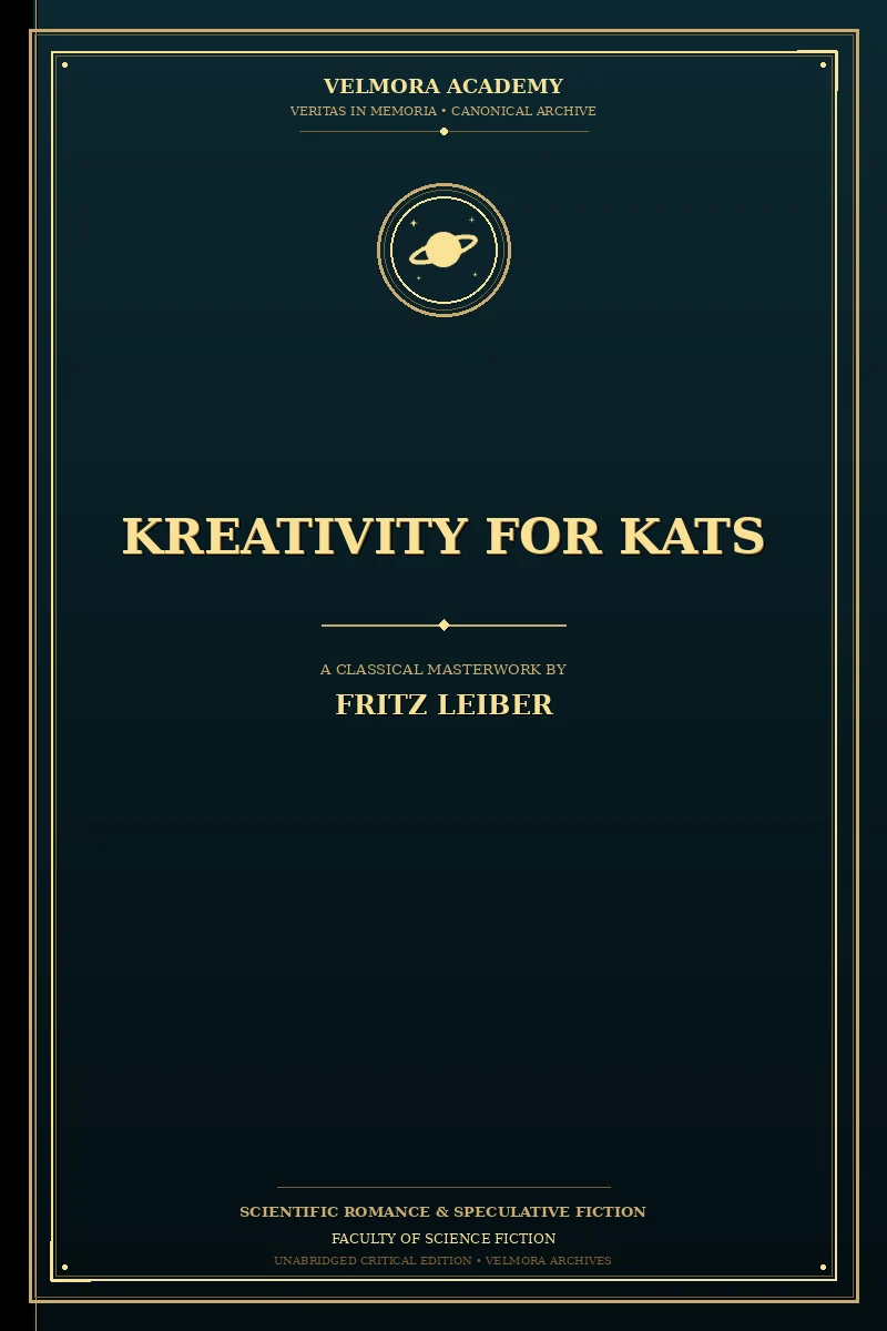 Cover of Kreativity For Kats