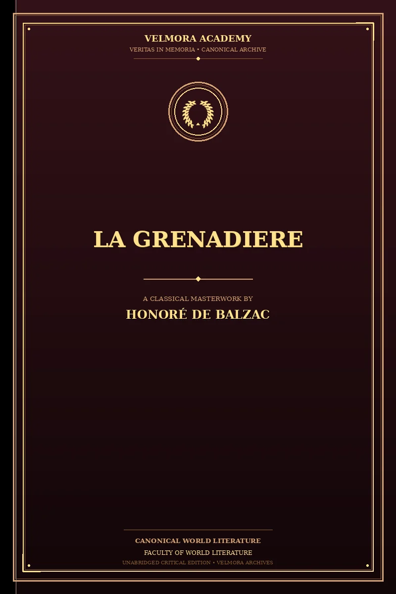 Cover of La Grenadiere