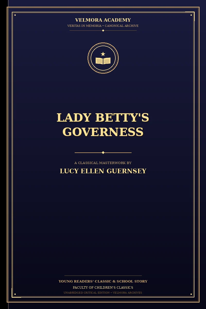 Cover of Lady Betty's governess