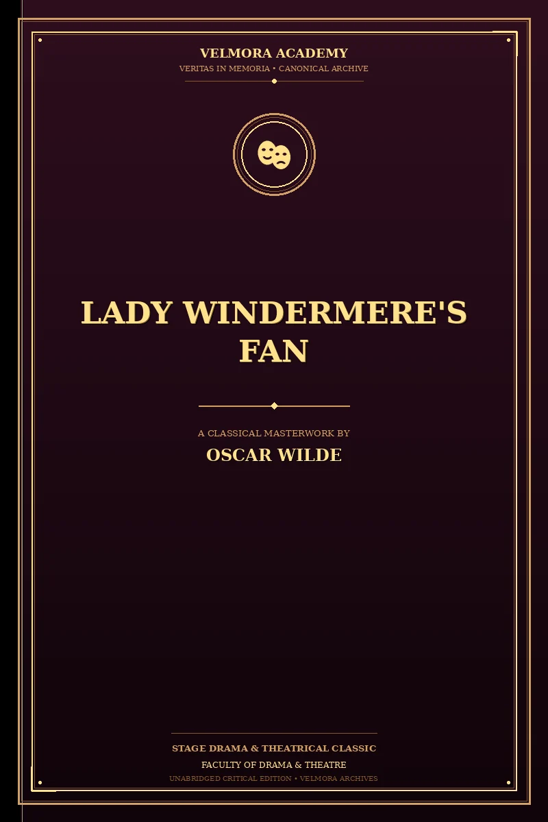 Cover of Lady Windermere's Fan