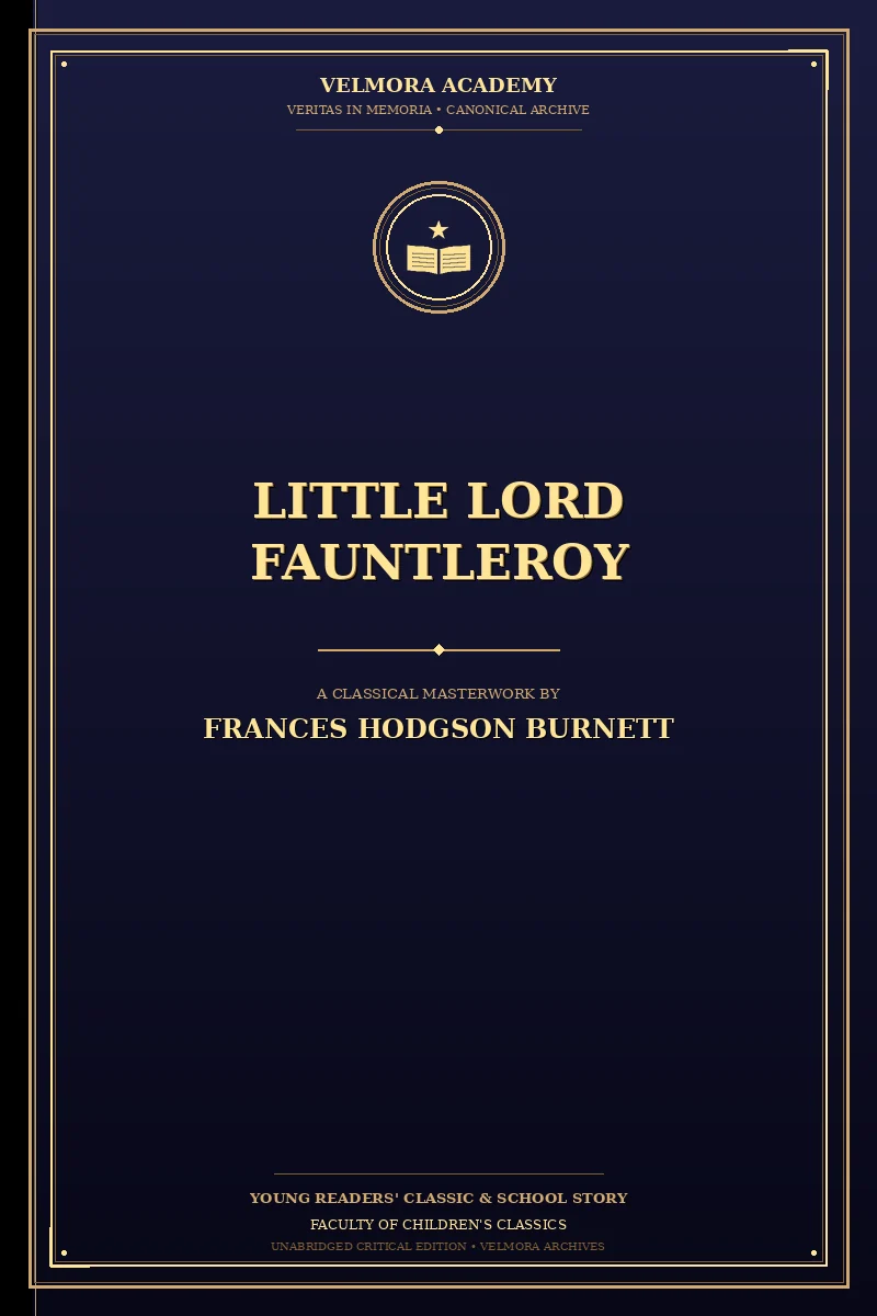 Cover of Little Lord Fauntleroy