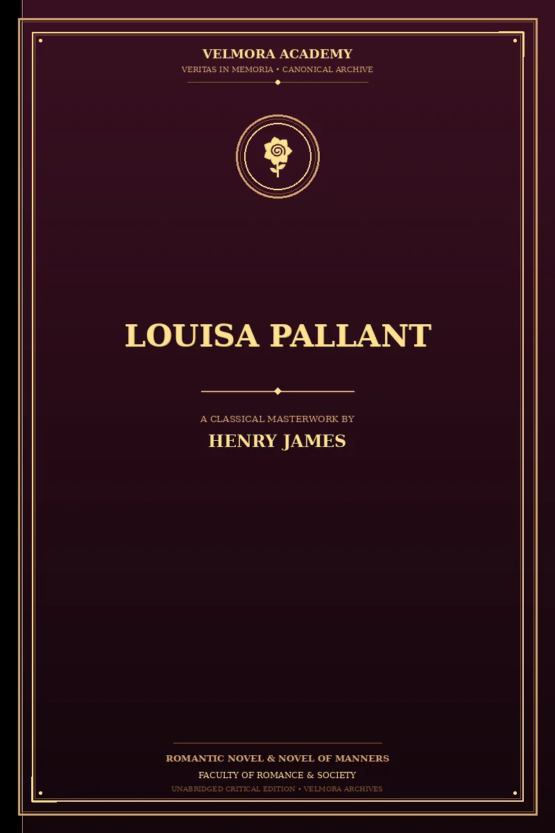 Cover of Louisa Pallant