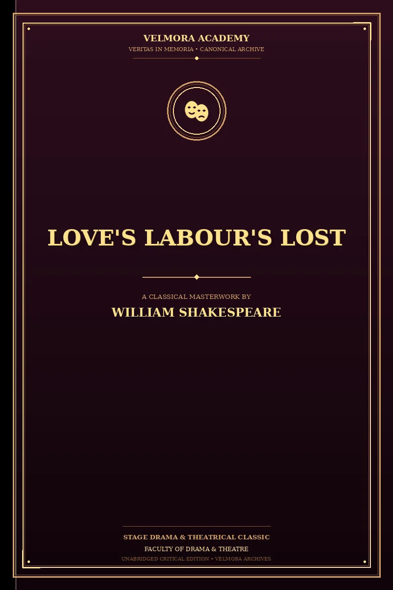 Cover of Love's Labour's Lost