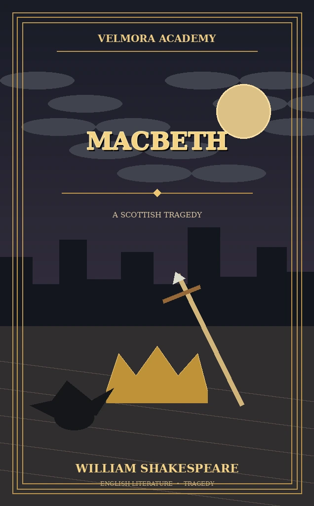 Cover of Macbeth: The Scottish Tragedy