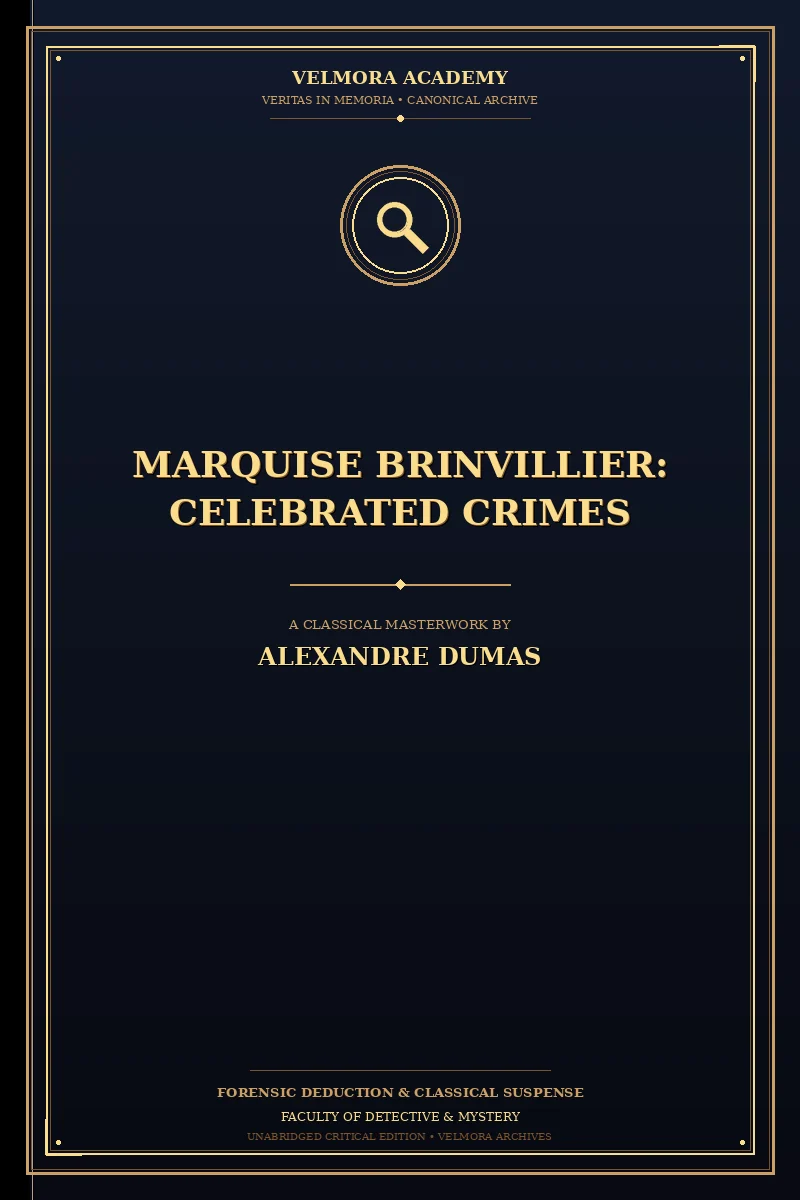 Cover of Marquise Brinvillier: Celebrated Crimes