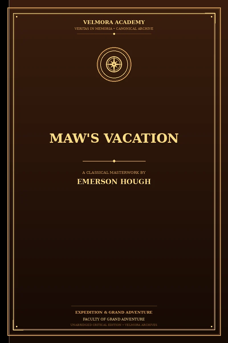 Cover of Maw's Vacation