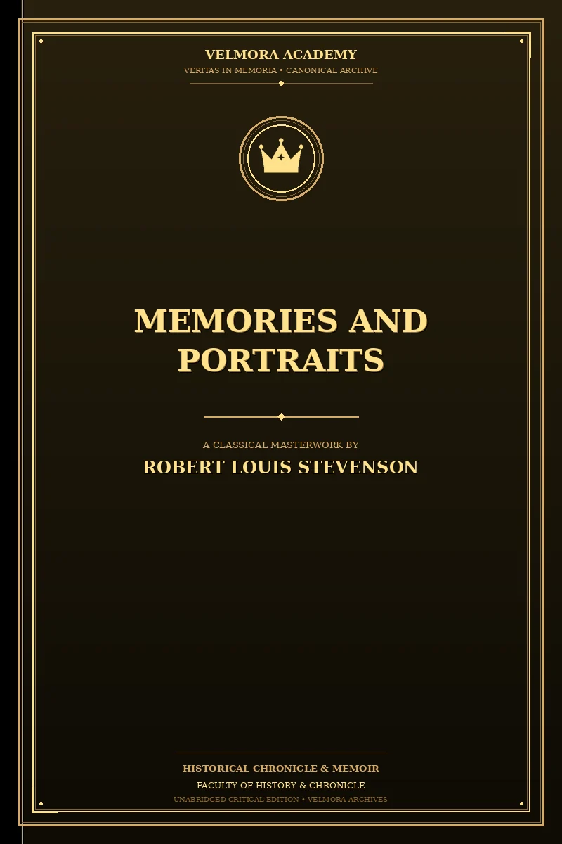 Cover of Memories and Portraits
