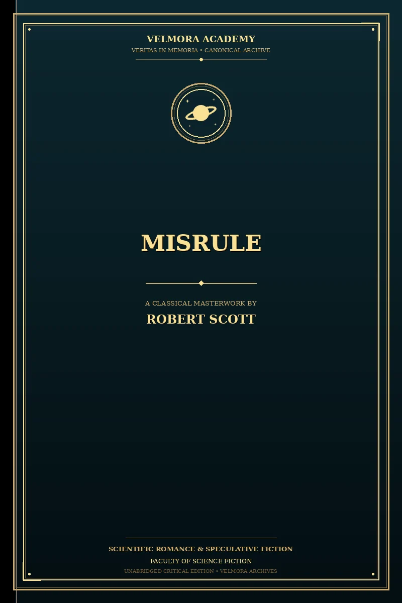 Cover of Misrule