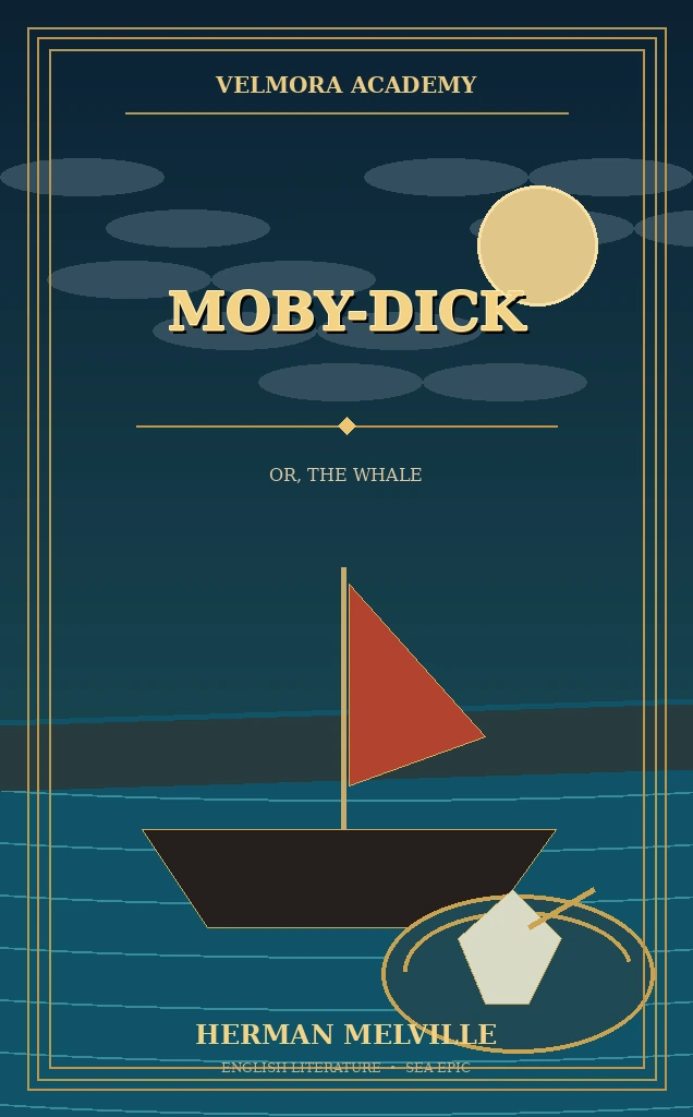 Cover of Moby-Dick; or, The Whale