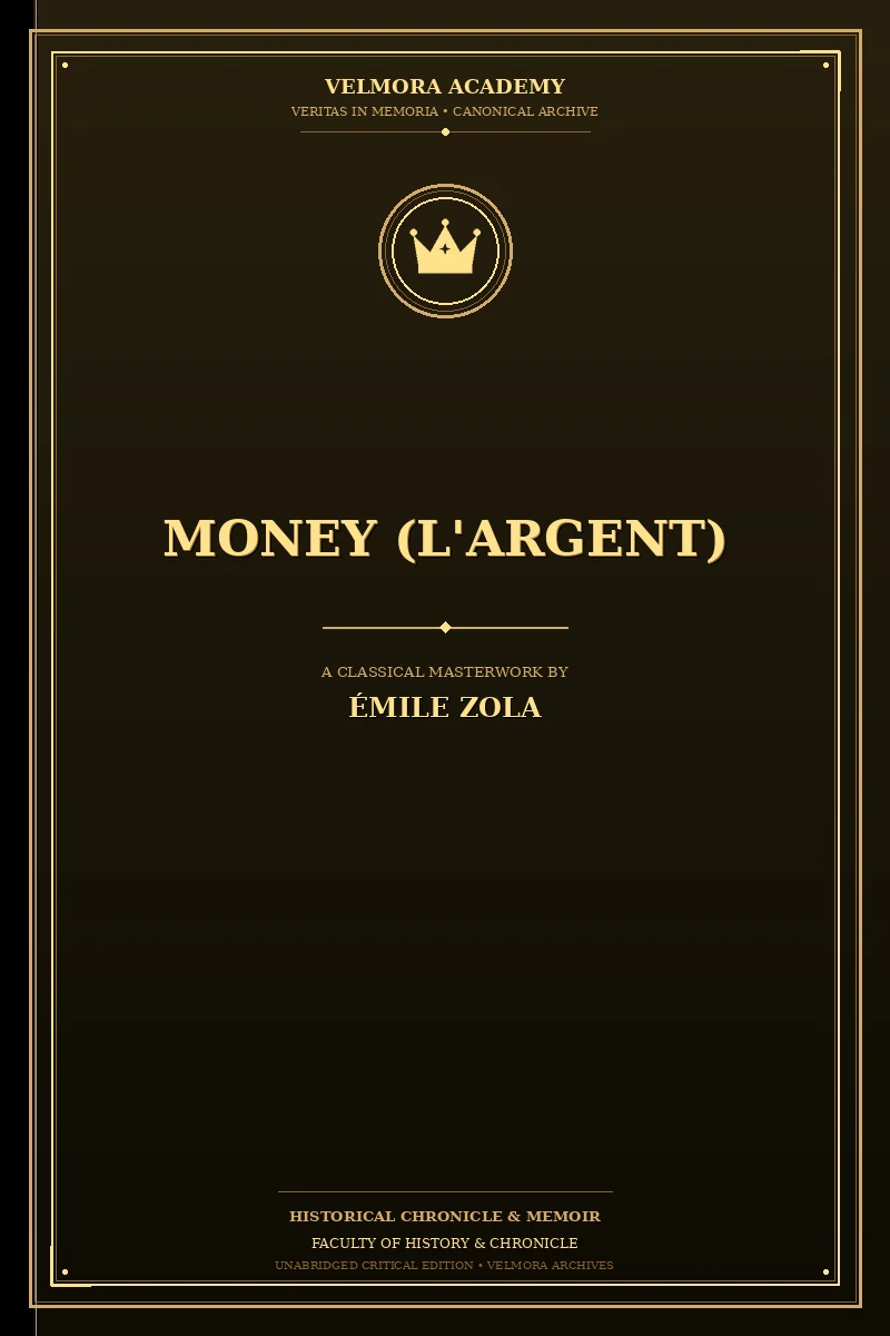 Cover of Money (L'Argent)
