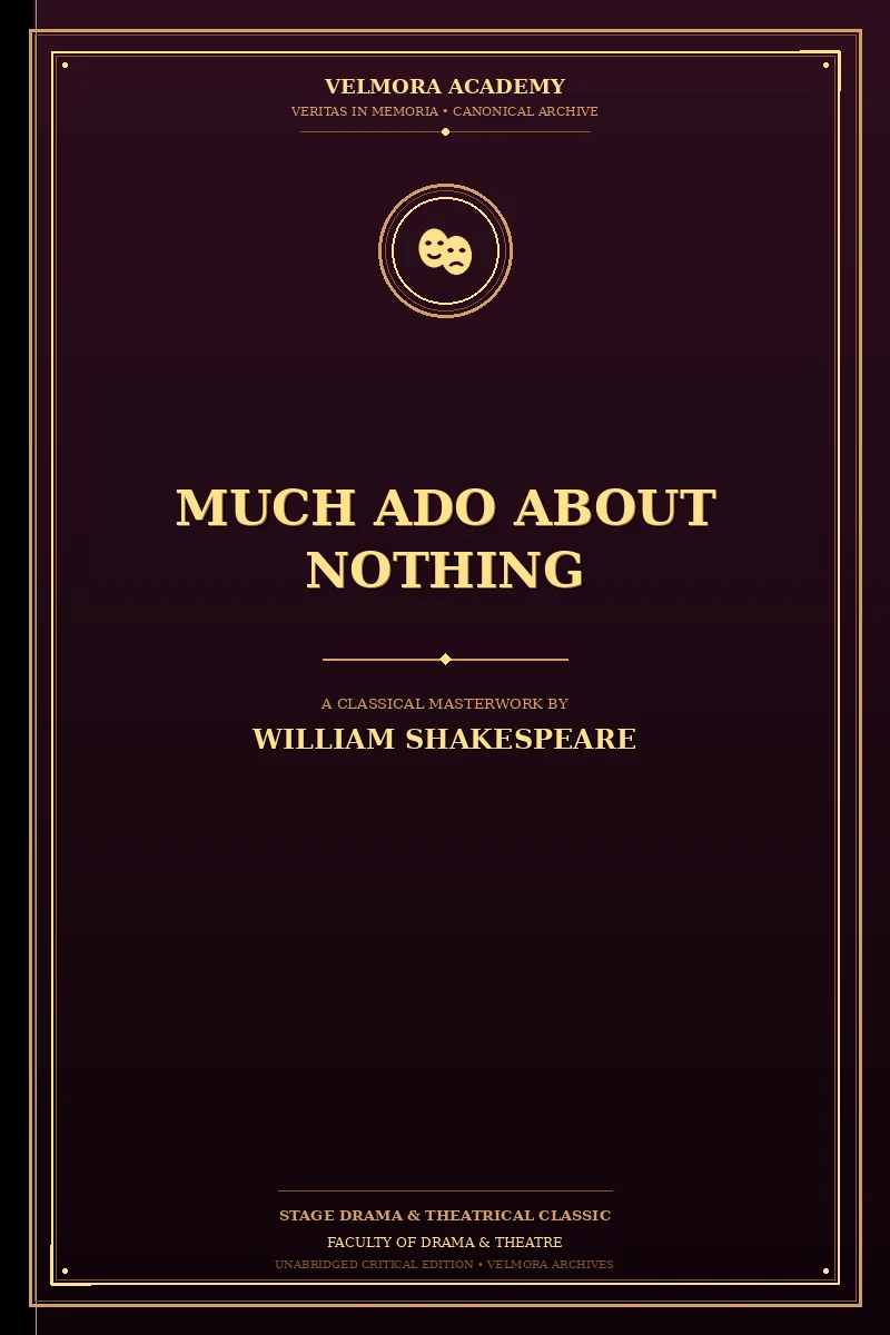 Cover of Much Ado About Nothing