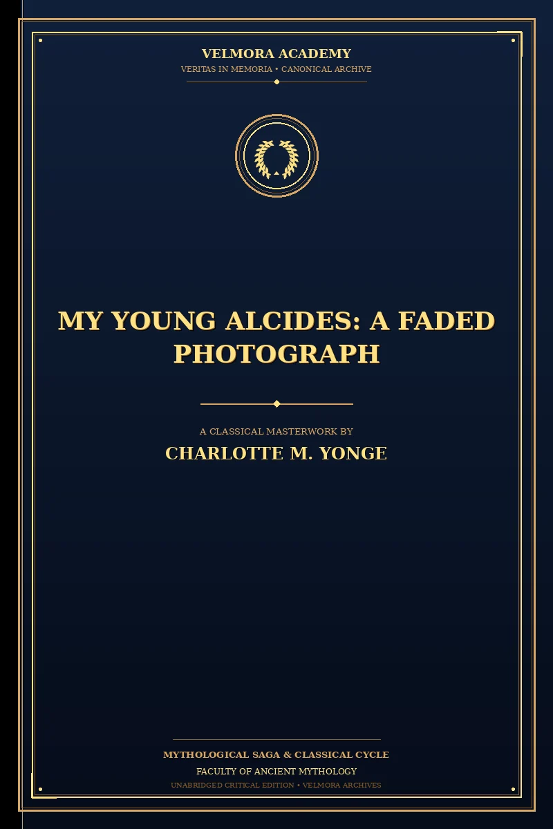 Cover of My Young Alcides: A Faded Photograph