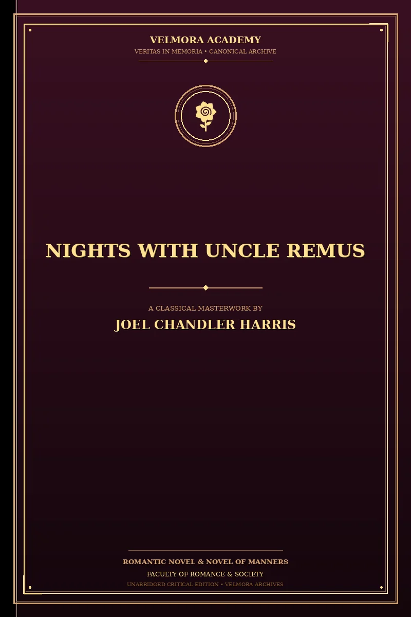 Cover of Nights With Uncle Remus — Myths and Legends of the Old