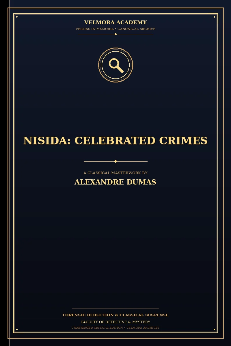 Cover of Nisida: Celebrated Crimes