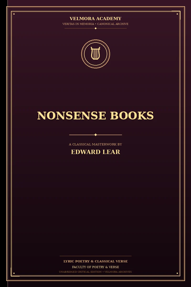 Cover of Nonsense Books