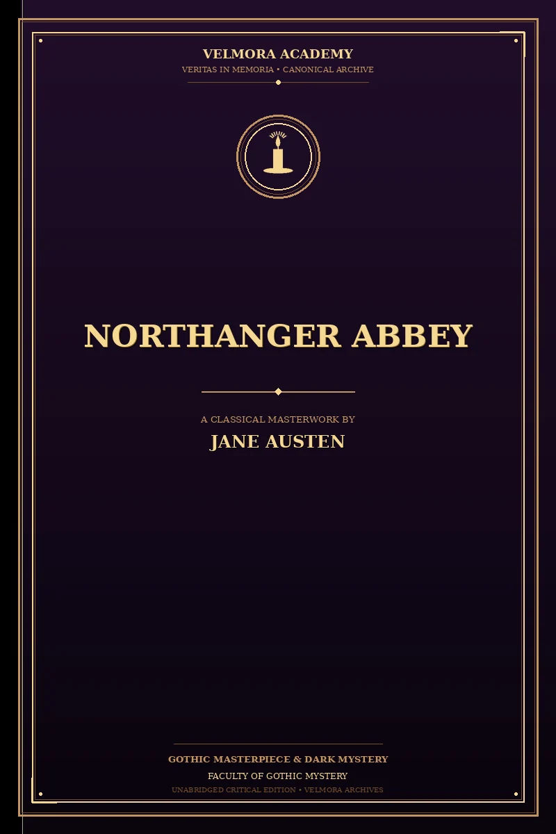 Cover of Northanger Abbey