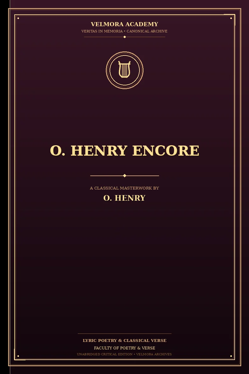 Cover of O. Henry Encore