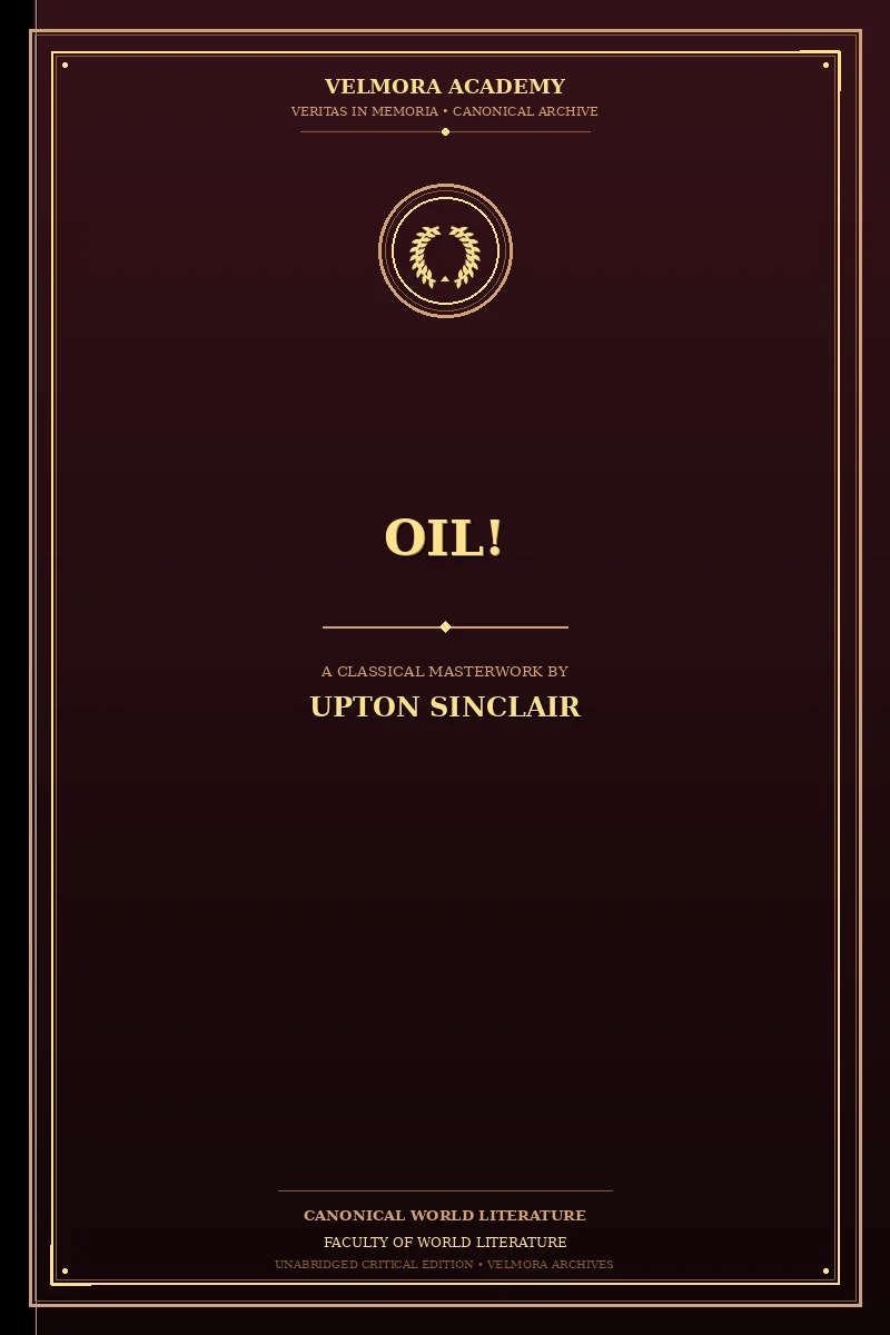 Cover of Oil!