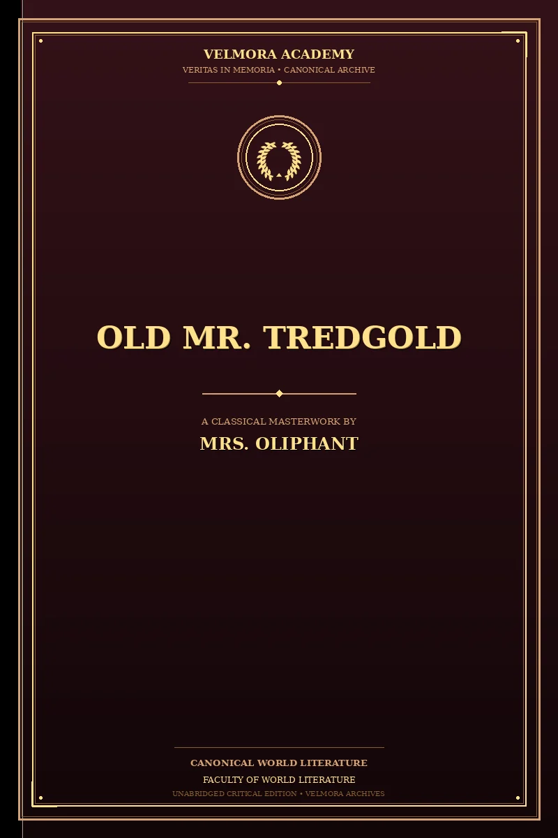 Cover of Old Mr. Tredgold