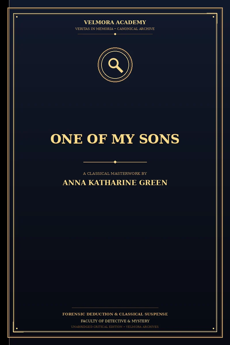 Cover of One of My Sons