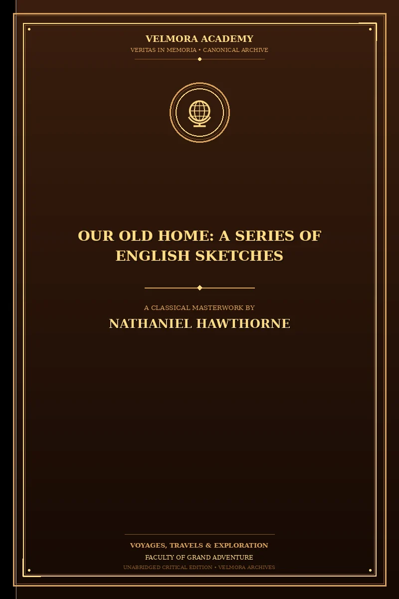 Cover of Our Old Home: A Series of English Sketches