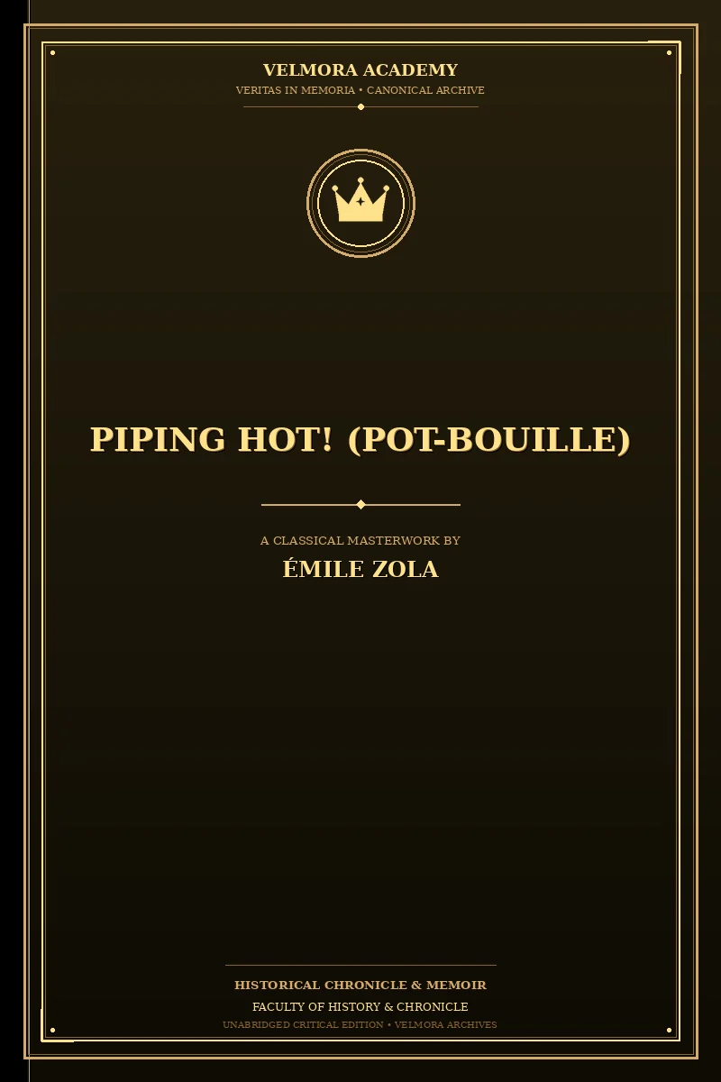 Cover of Piping Hot! (Pot-Bouille)