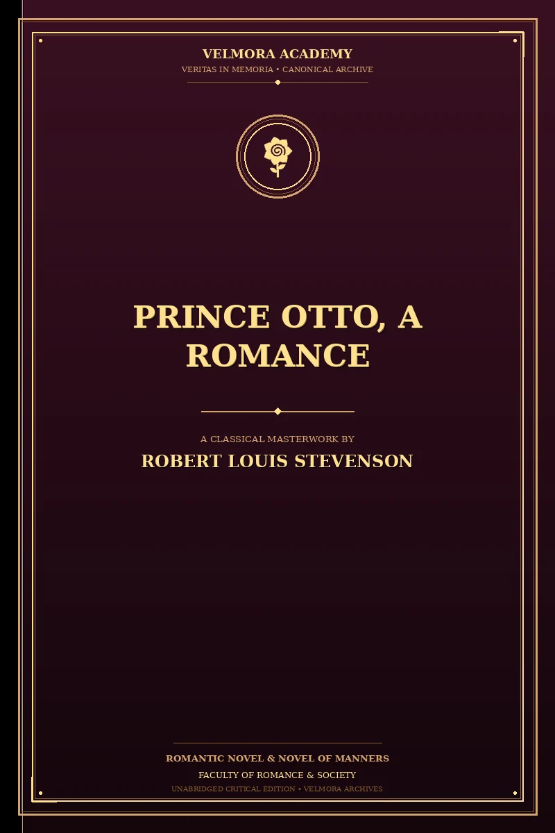 Cover of Prince Otto, a Romance