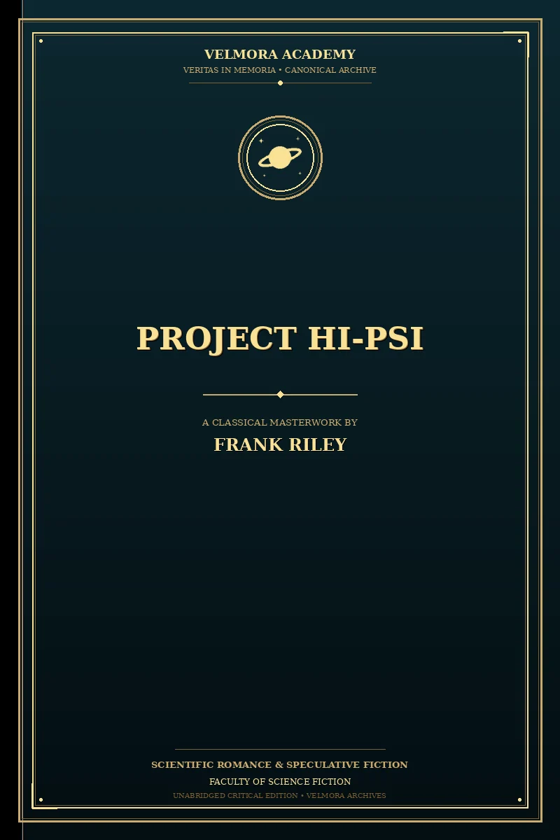 Cover of Project Hi-Psi