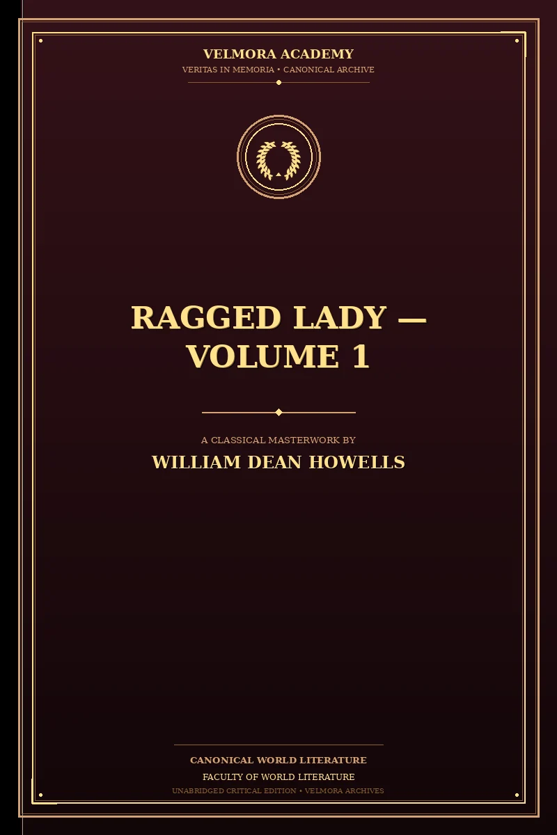Cover of Ragged Lady — Volume 1