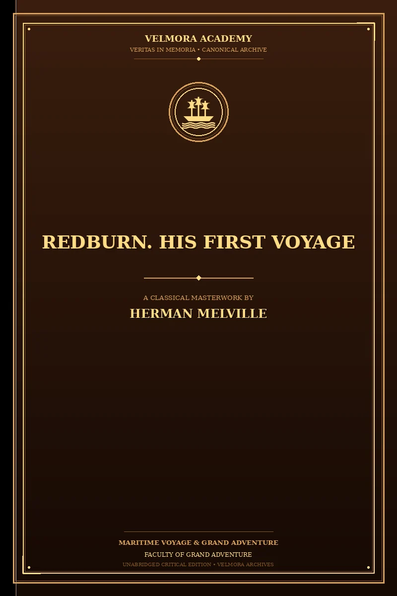 Cover of Redburn. His First Voyage