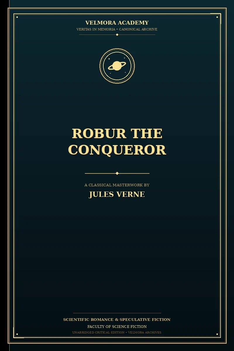 Cover of Robur the Conqueror