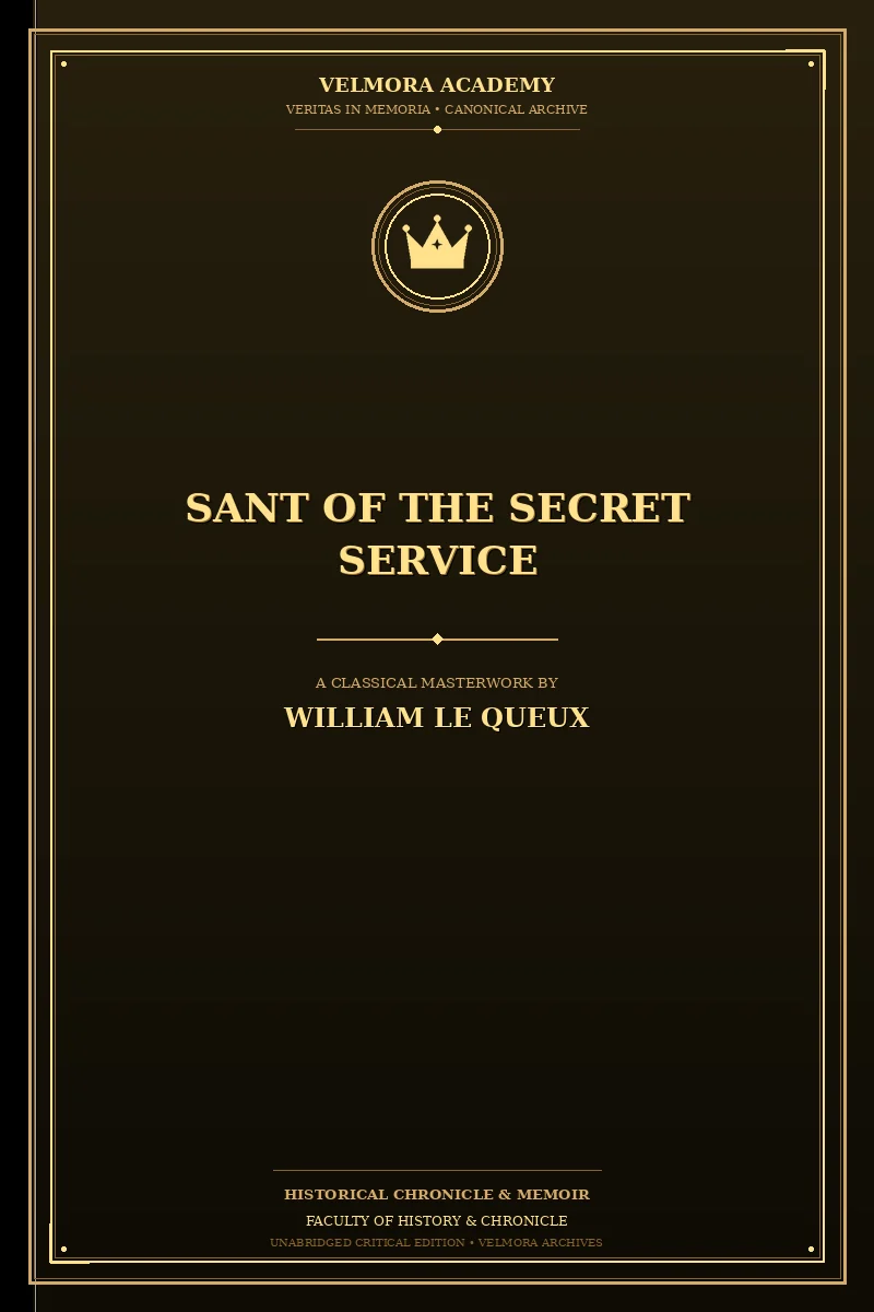 Cover of Sant of the Secret Service