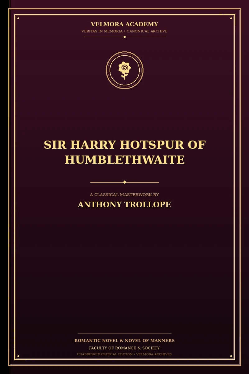 Cover of Sir Harry Hotspur of Humblethwaite