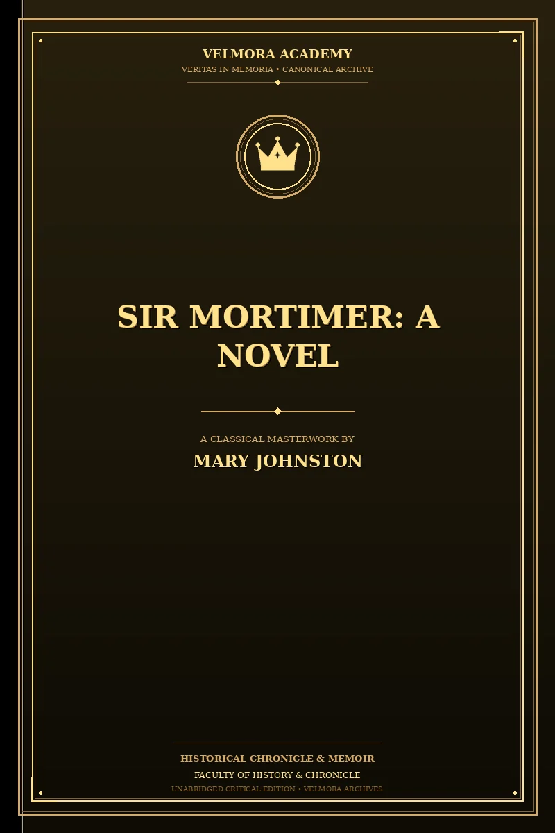 Cover of Sir Mortimer: A Novel