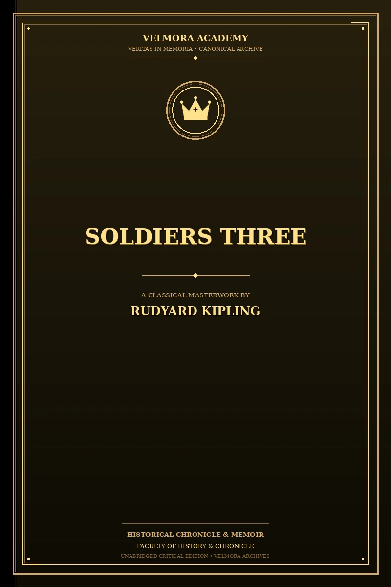 Cover of Soldiers Three