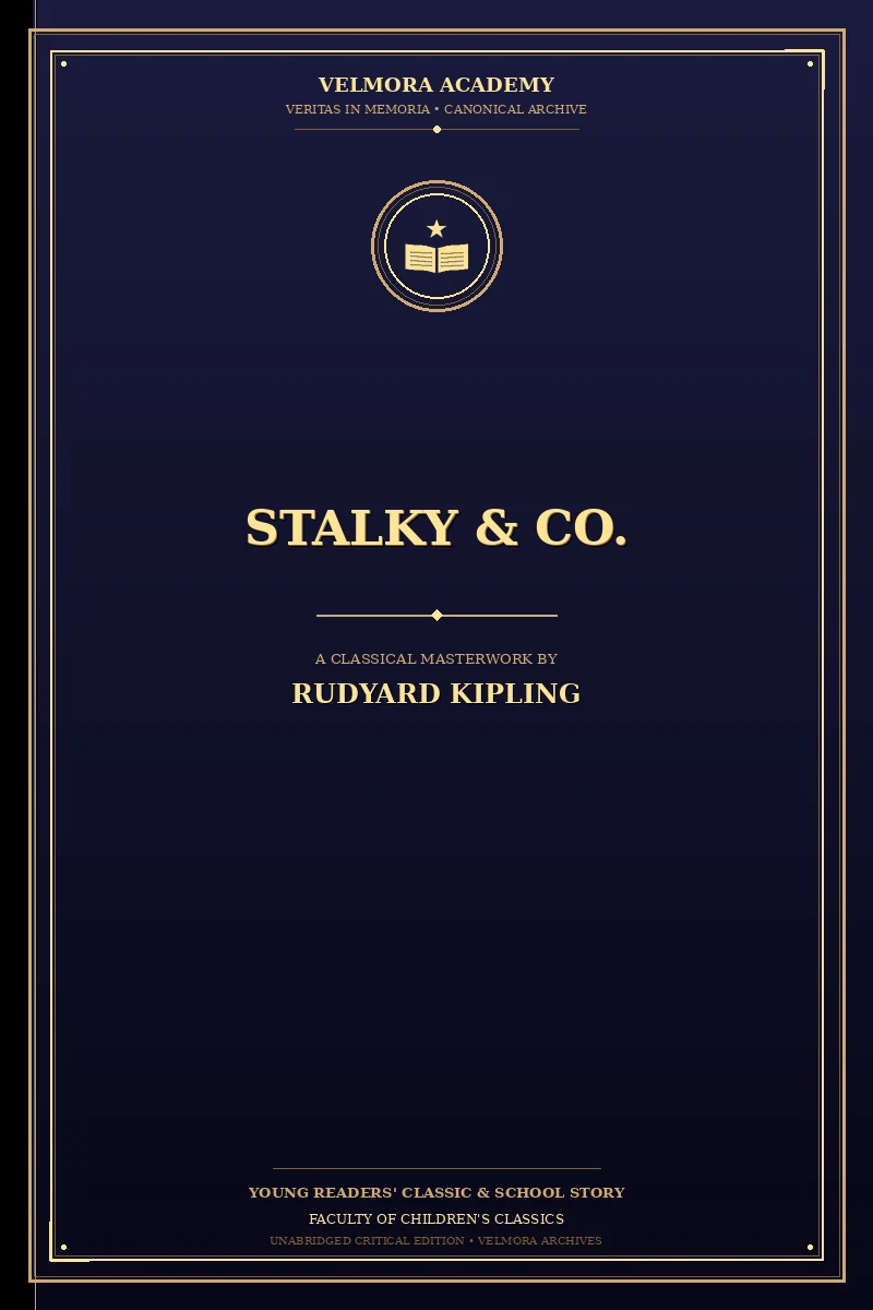 Cover of Stalky & Co.