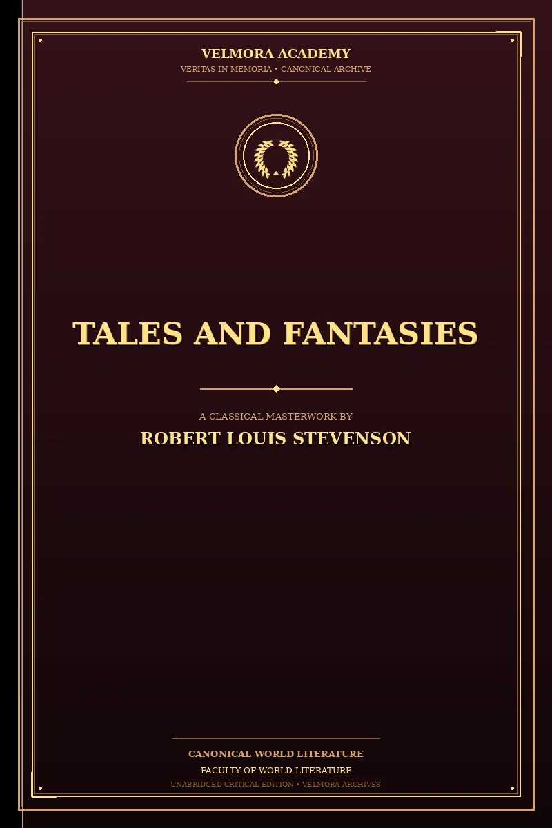 Cover of Tales and Fantasies