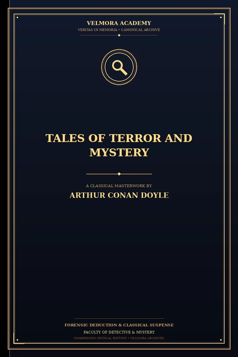 Cover of Tales of Terror and Mystery
