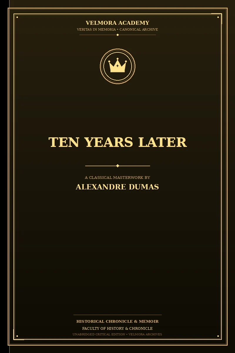 Cover of Ten Years Later